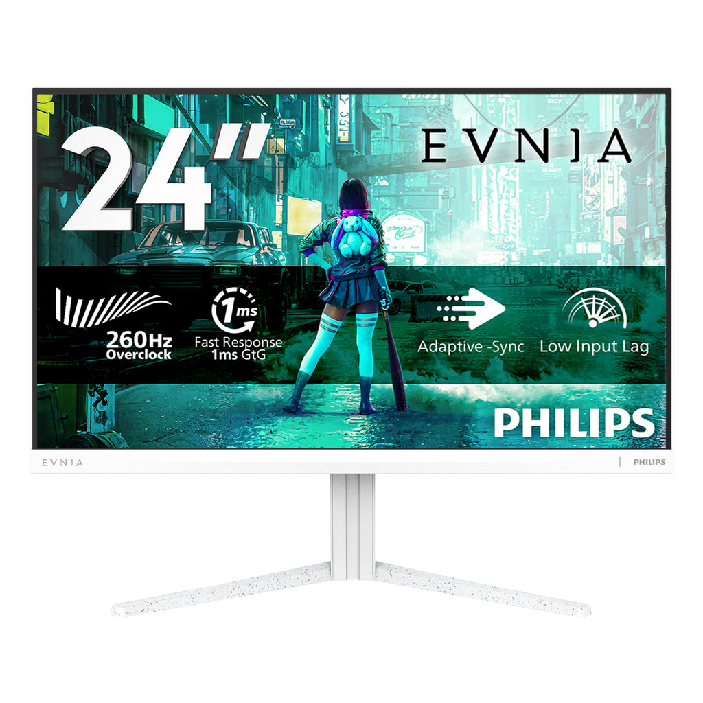 Philips Evnia 3000 24M2N3201PL/00 écran plat de PC 60,5 cm (23.8") 1920 x 1080 pixels Full HD LCD Blanc