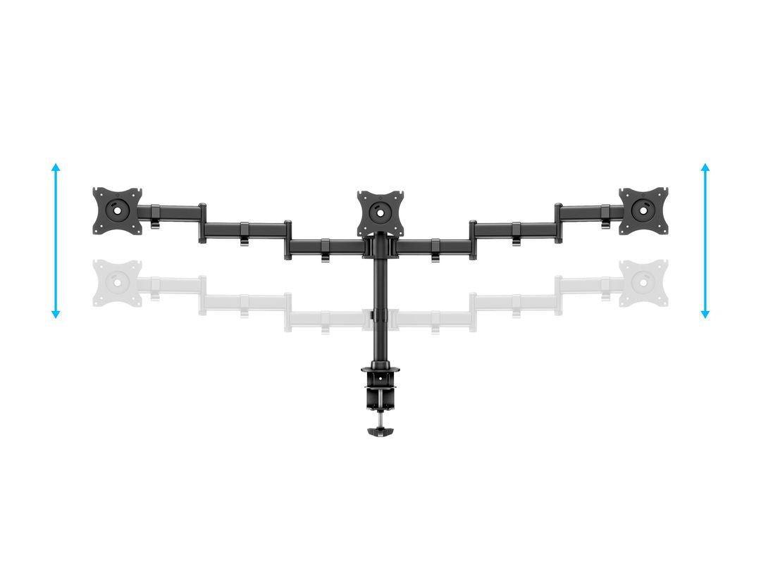 Multibrackets 3385 Support d'Écran Plat pour Bureau jusqu'à 68,6 cm (27") Noir