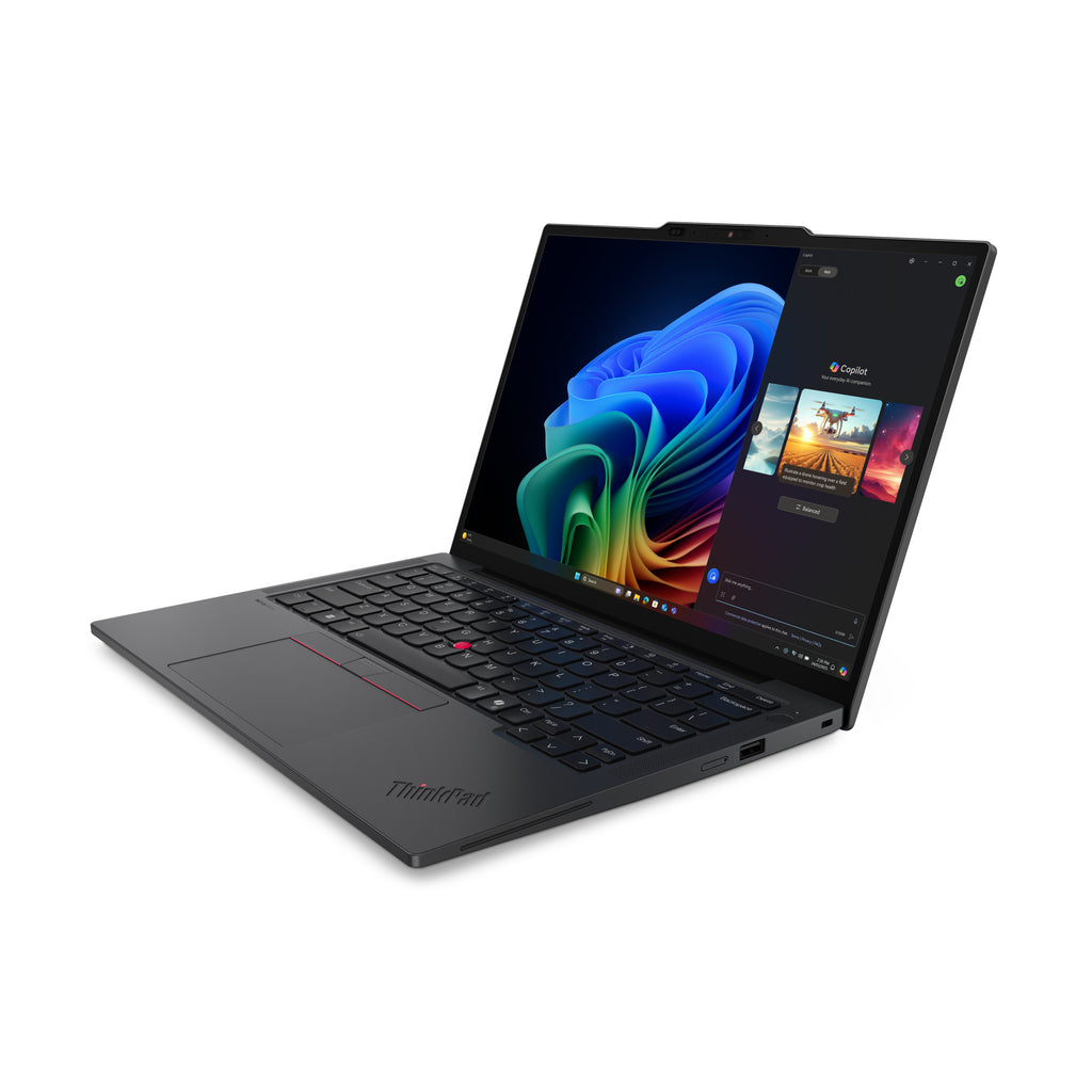 Lenovo ThinkPad X13 Gen 6 (AMD) Copilot+ PC AMD Ryzen AI 7 350 Ordinateur portable 33,8 cm (13.3") WUXGA 32 Go LPDDR5x-SDRAM 1 To SSD Wi-Fi 7 (802.11be) Windows 11 Pro Allemand Noir