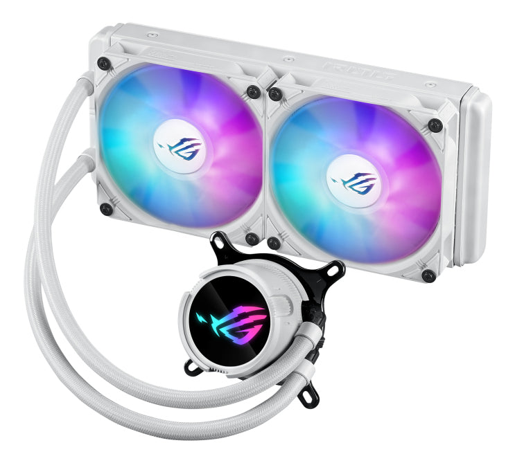 ASUS ROG Strix LC III 240 ARGB White Edition Processeur Kit de refroidissement du liquide 12 cm Blanc