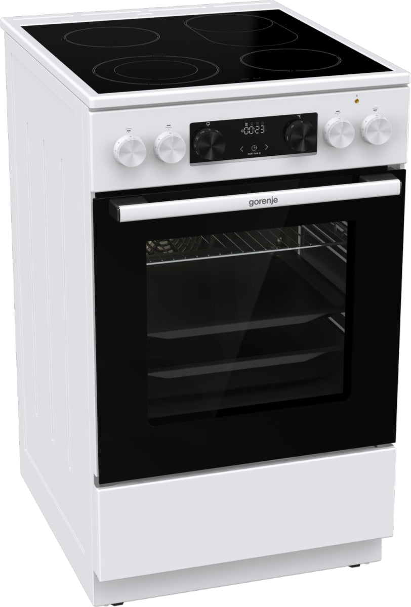 Gorenje GECS5C70WA Cuisinière Electrique Céramique Blanc