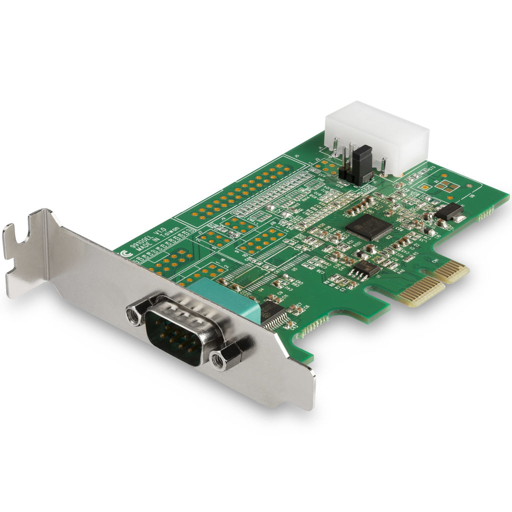 StarTech.com Carte Adaptateur Série RS232 PCI Express 1 Port DB9 16950 UART Profil Bas