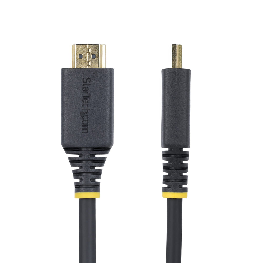 StarTech.com Câble HDMI Haut Débit de 3m Certifié Premium, 4K 60Hz/1440p 144Hz, HDR10/HDCP 2.2/ARC, 18Gbps, Cordon HDMI 2.0 UHD pour TV/Moniteur/Affichage, Gaine TPE