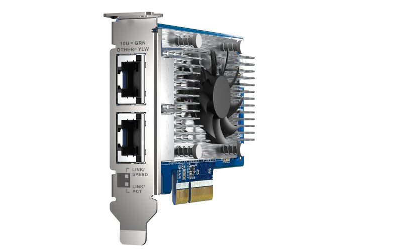 QNAP QXG-10G2T-X710 carte réseau Interne Ethernet 1000 Mbit/s