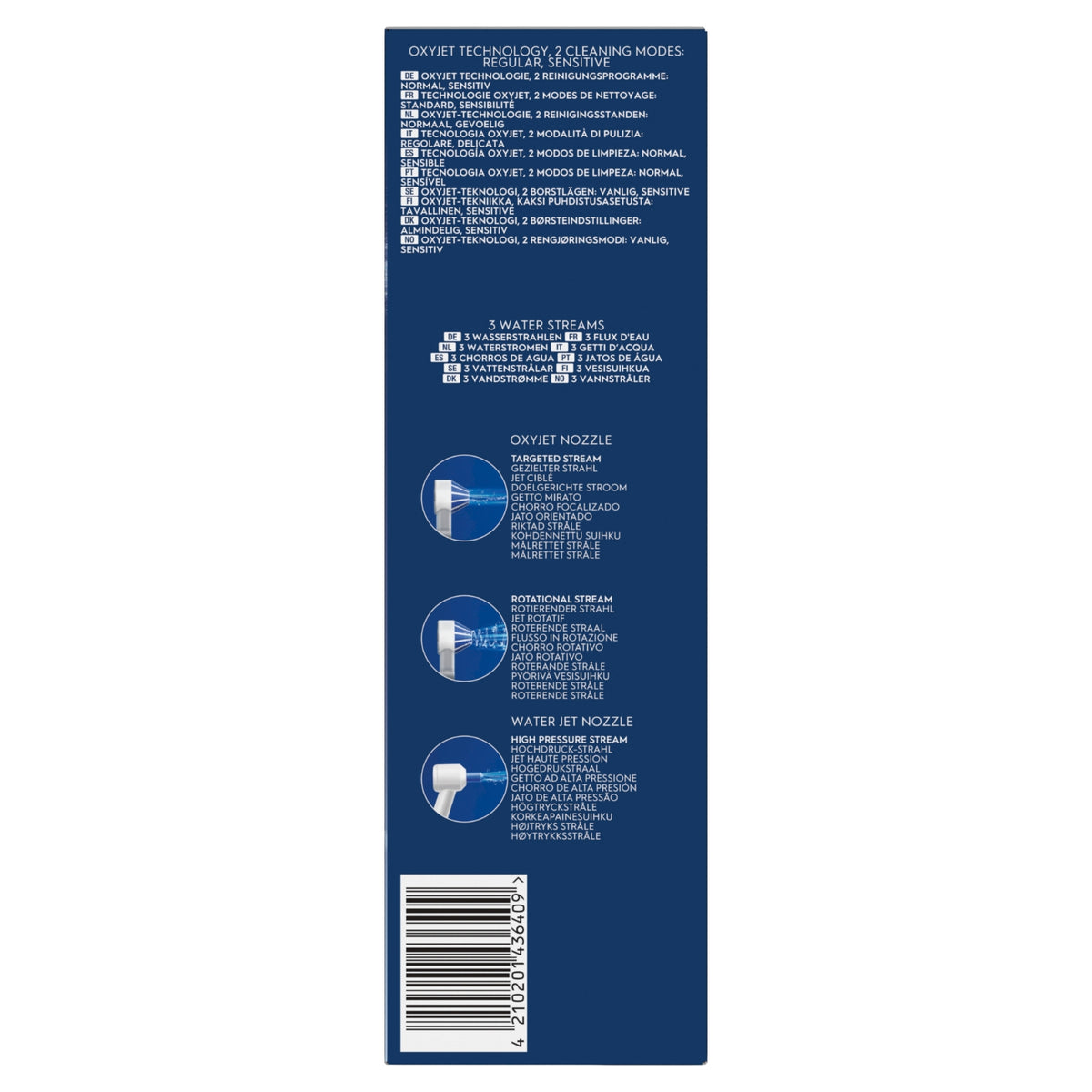 Oral B Hydropulseur rechargeable Aqua Care 4