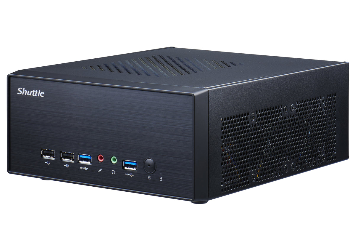 Shuttle XPC Slim Barebone XH610G2 - S1700, Intel H610, 2x HDMI, 1x DP, 2x PCIe, Dual LAN