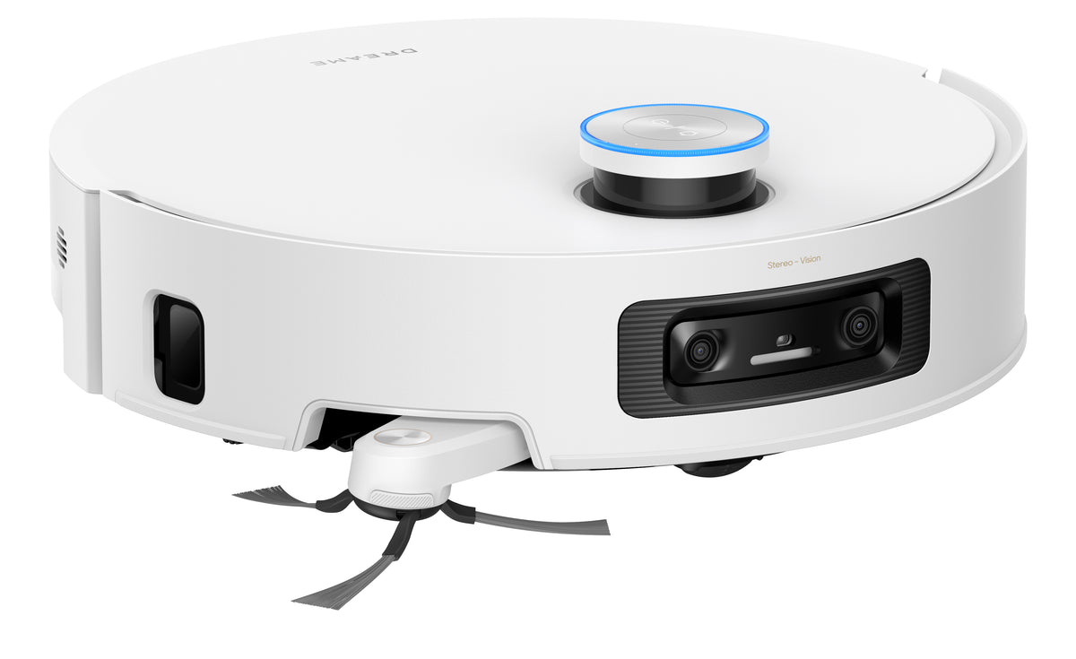 Dreame Aqua10 Ultra Track Complete, Aspirateur Robot Laveur, Blanc