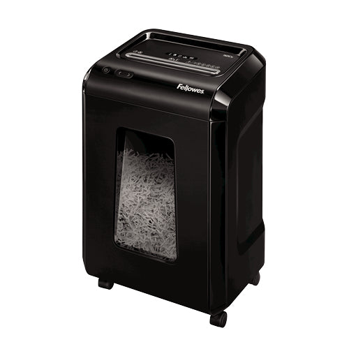 Fellowes Powershred 92Cs Destructeur de Papier, Découpage en Bandes, Noir