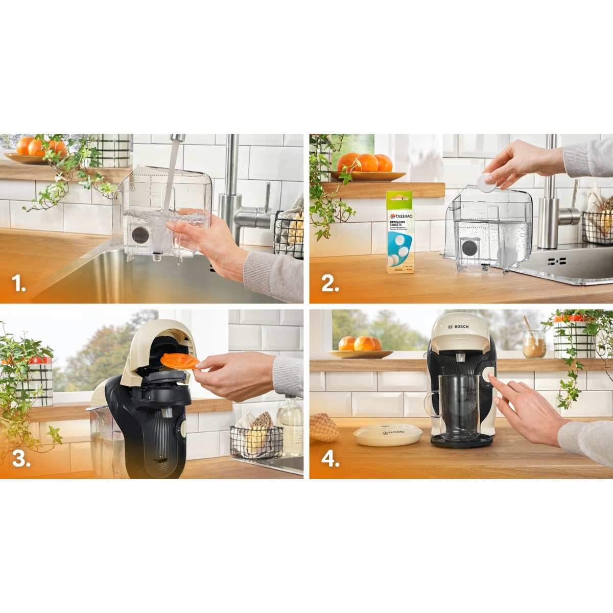 Bosch Cafetière Tassimo Style TAS117E Vanille