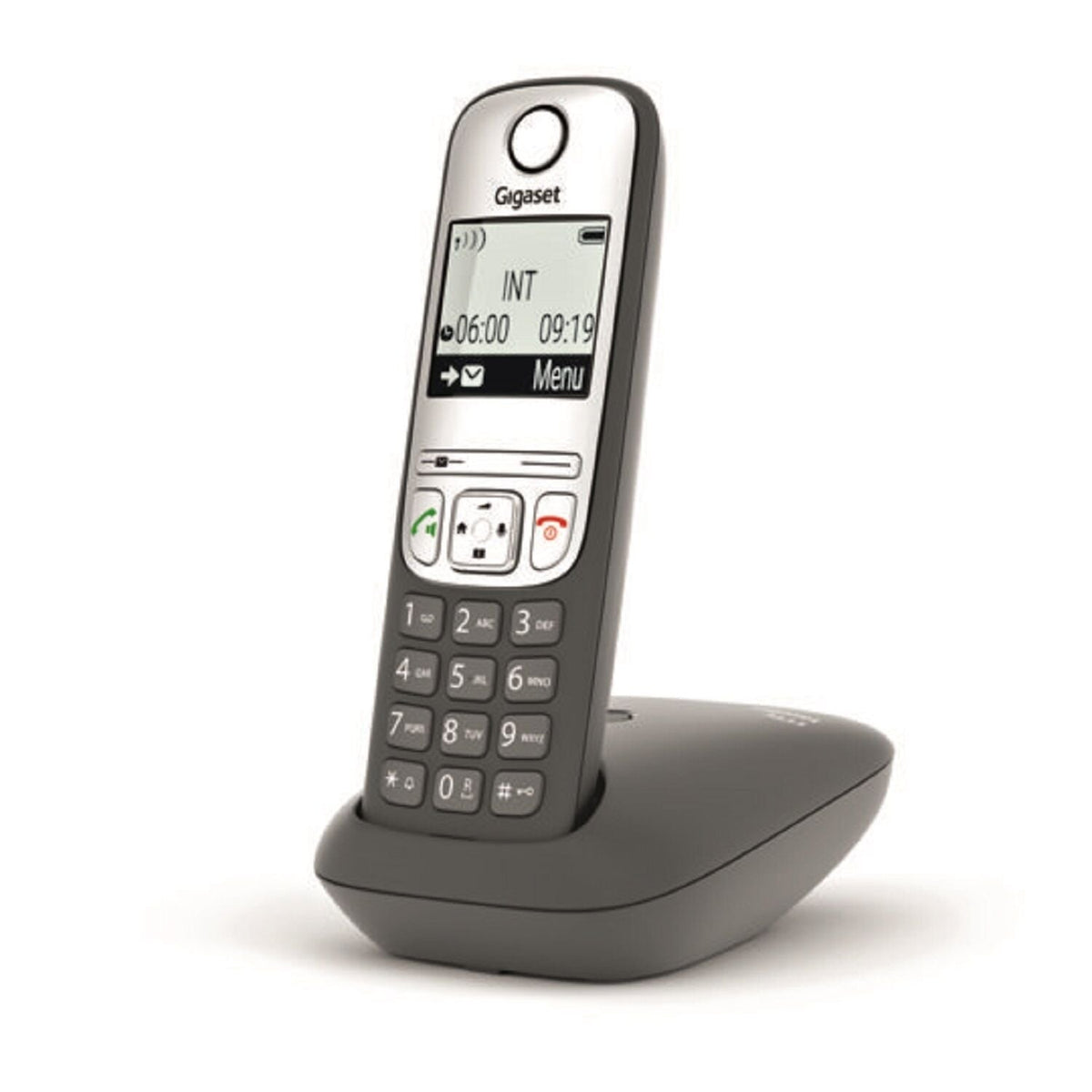 Gigaset Téléphone fixe sans fil Solo - A635 - Anthracite