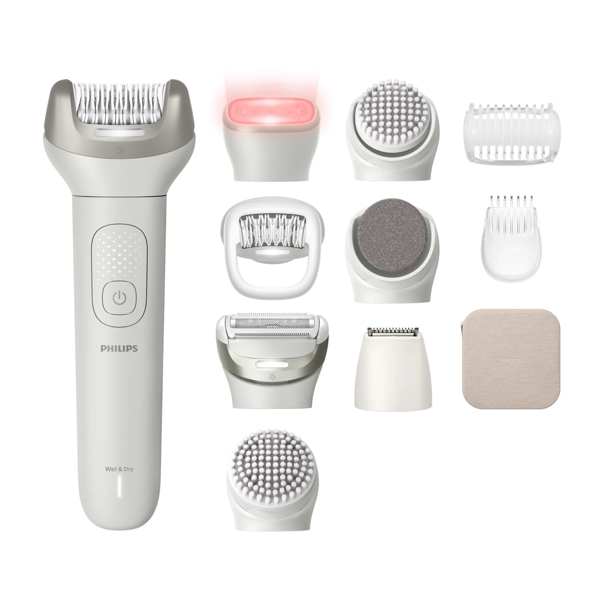 Philips BRE750/00 épilateur 32 pince(s) Gris