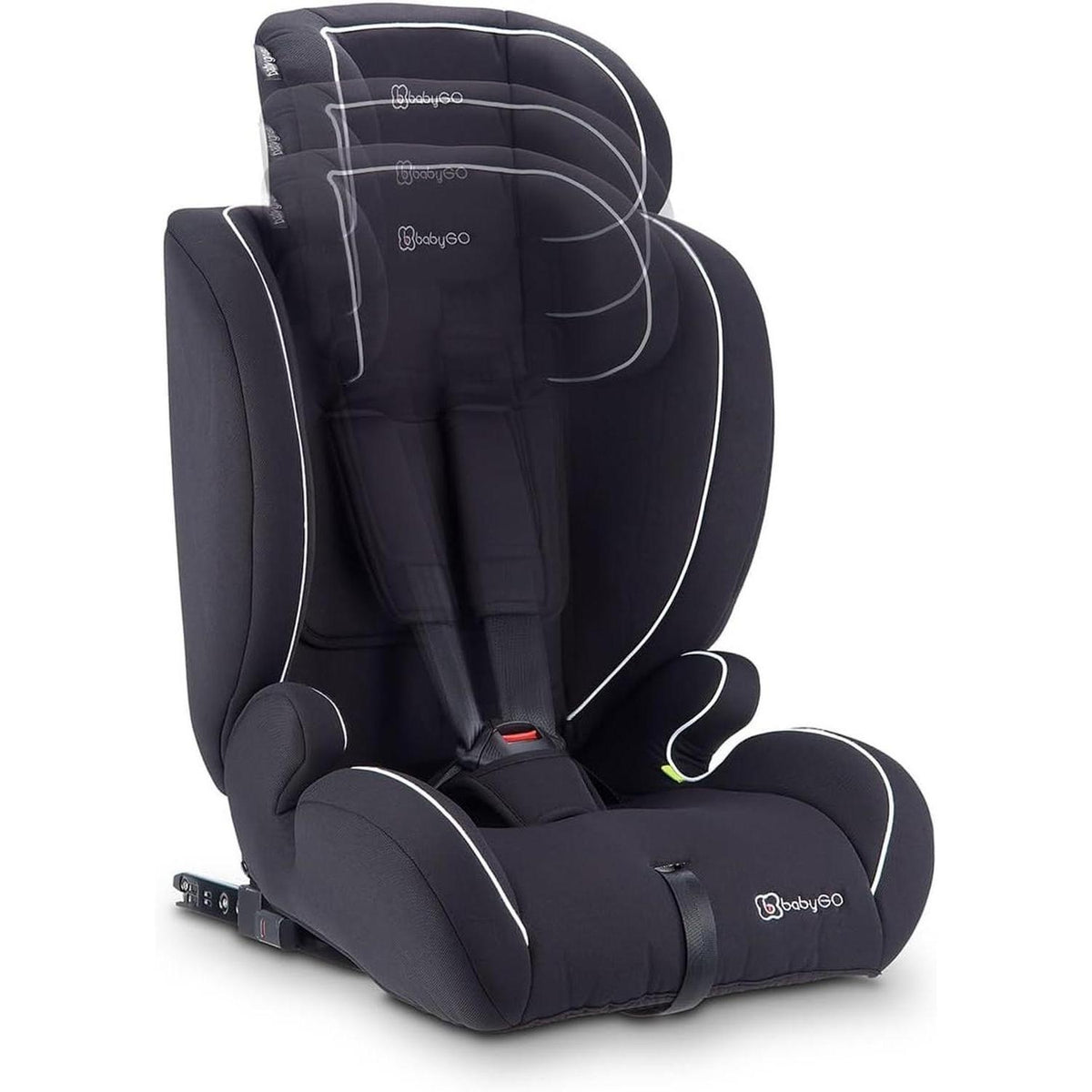 Babygo Siège auto FreeFix i-Size de 76 à 150cm FreeMove