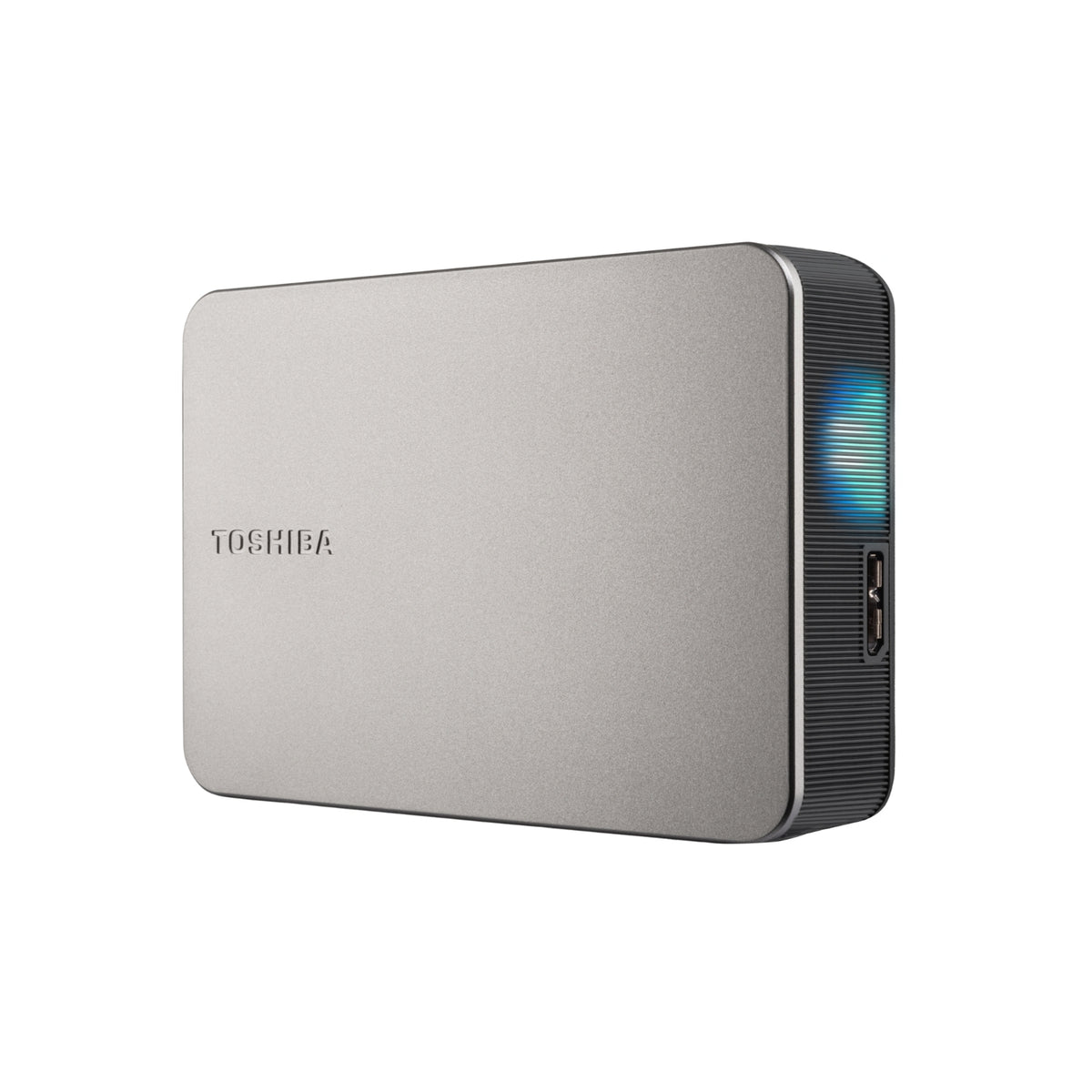 Toshiba Disque dur 4 To Argent USB-C USB-A