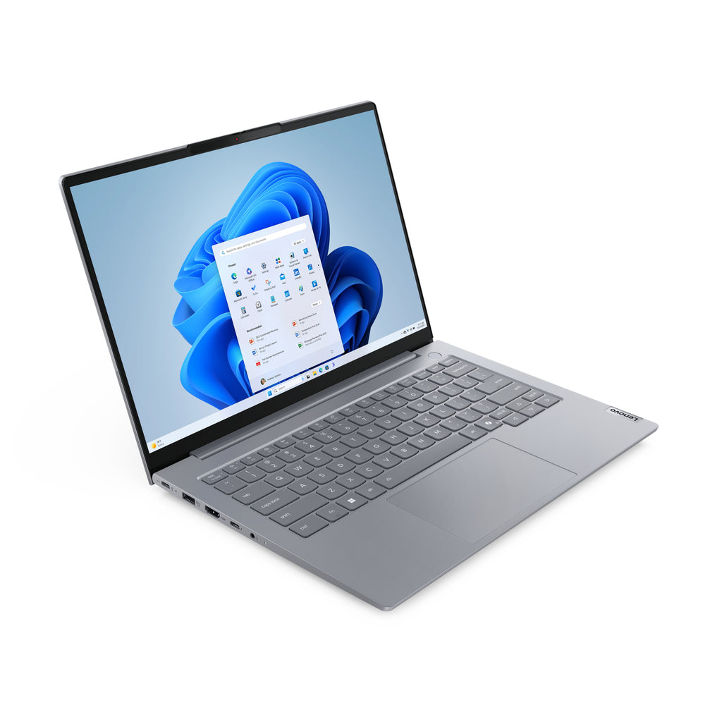 Lenovo ThinkBook 14 G8 IAL Intel Core Ultra 5 225U Ordinateur portable 35,6 cm (14") WUXGA 32 Go DDR5-SDRAM 512 Go SSD Wi-Fi 6E (802.11ax) Windows 11 Pro Allemand Gris