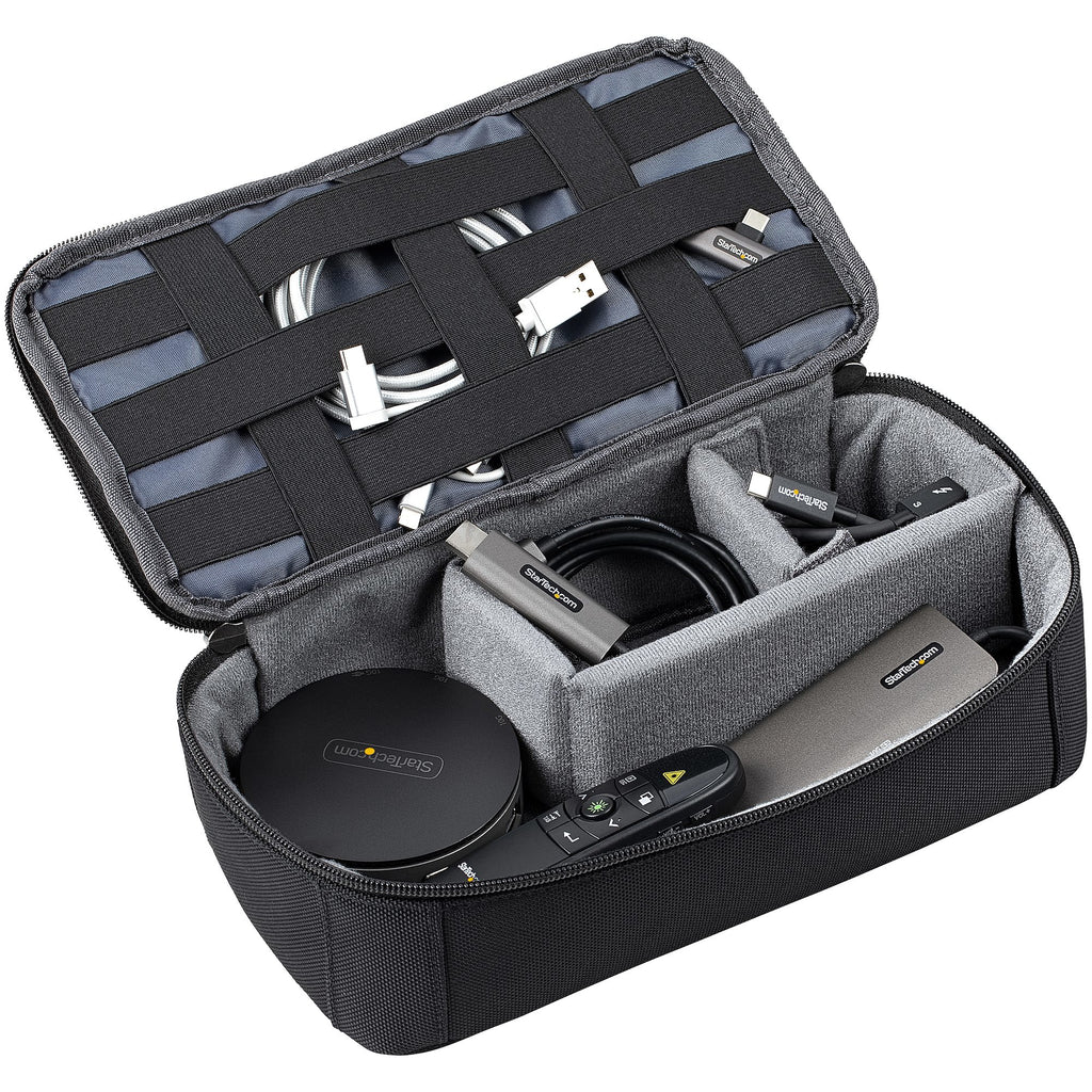 StarTech.com Sac à Dos Ordinateur Portable 15,6 pouces avec Compartiments Amovibles, Nylon