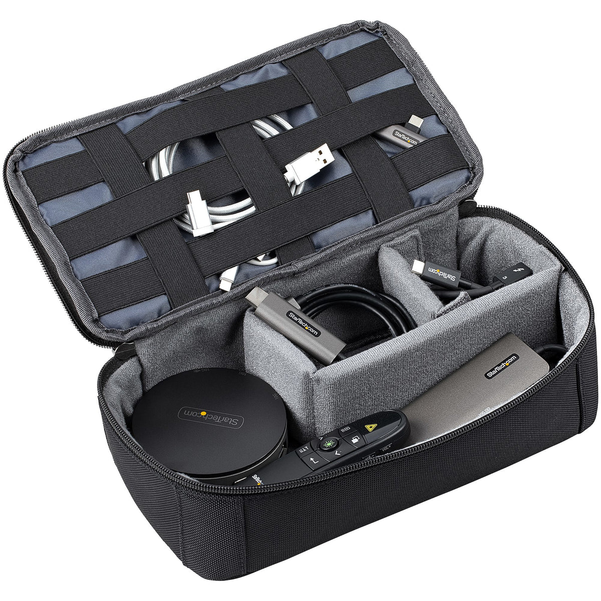 StarTech.com Sac à Dos Ordinateur Portable 15,6 pouces avec Compartiments Amovibles, Nylon
