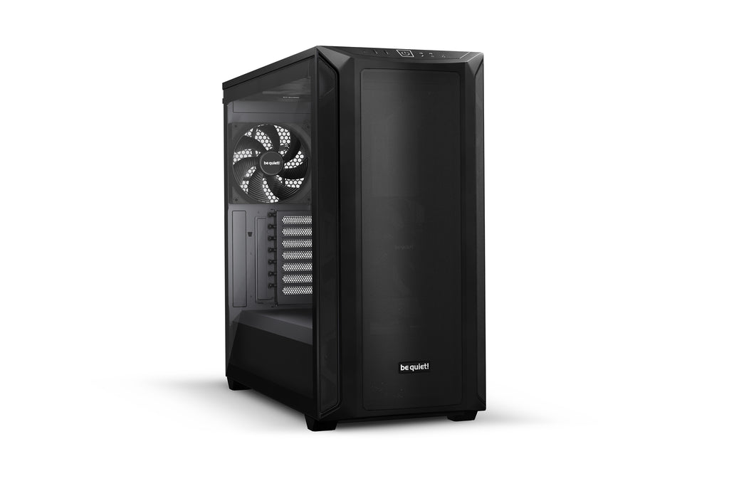 be quiet! Shadow Base 800 Noir | Boîtier PC vitré, Mini ITX / Micro ATX / ATX / E-ATX, 3 ventilateurs Pure Wings 3 140 mm PWM