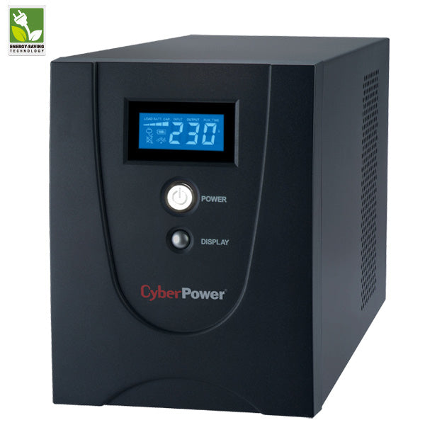 CyberPower VALUE2200EILCD alimentation d'énergie non interruptible 2,2 kVA 1320 W 6 sortie(s) CA - vue 2