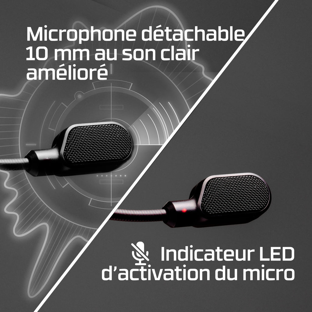 HyperX Cloud III — Casque de jeu (noir/rouge)