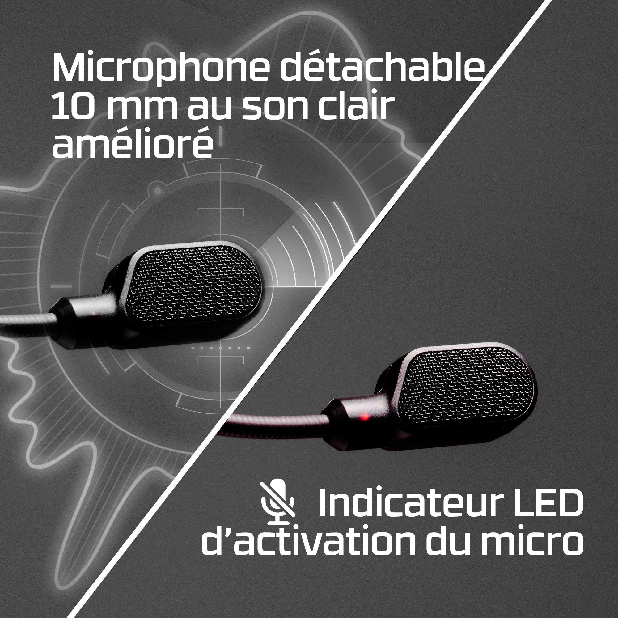 HyperX Cloud III — Casque de jeu (noir/rouge)