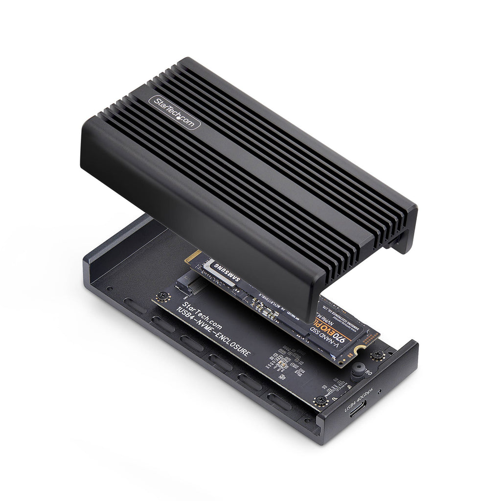 StarTech.com Boîtier SSD NVMe Externe USB4 M.2, 40 Gbps, Aluminium, B+M/M-Key