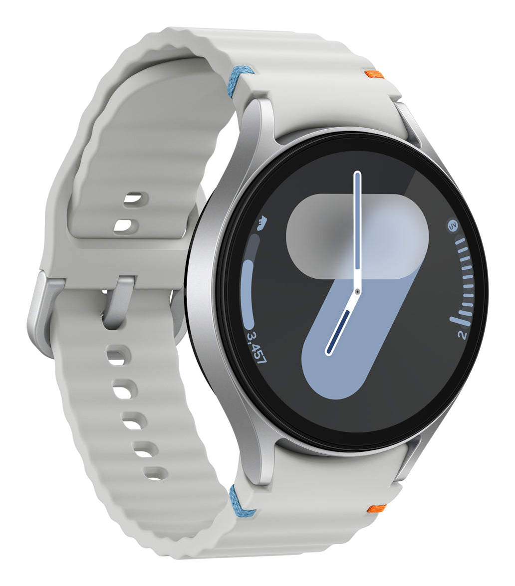 Samsung Samsung Galaxy Watch7 3,81 cm (1.5") AMOLED 44 mm Numérique 480 x 480 pixels Écran tactile 4G Argent Wifi GPS (satellite)