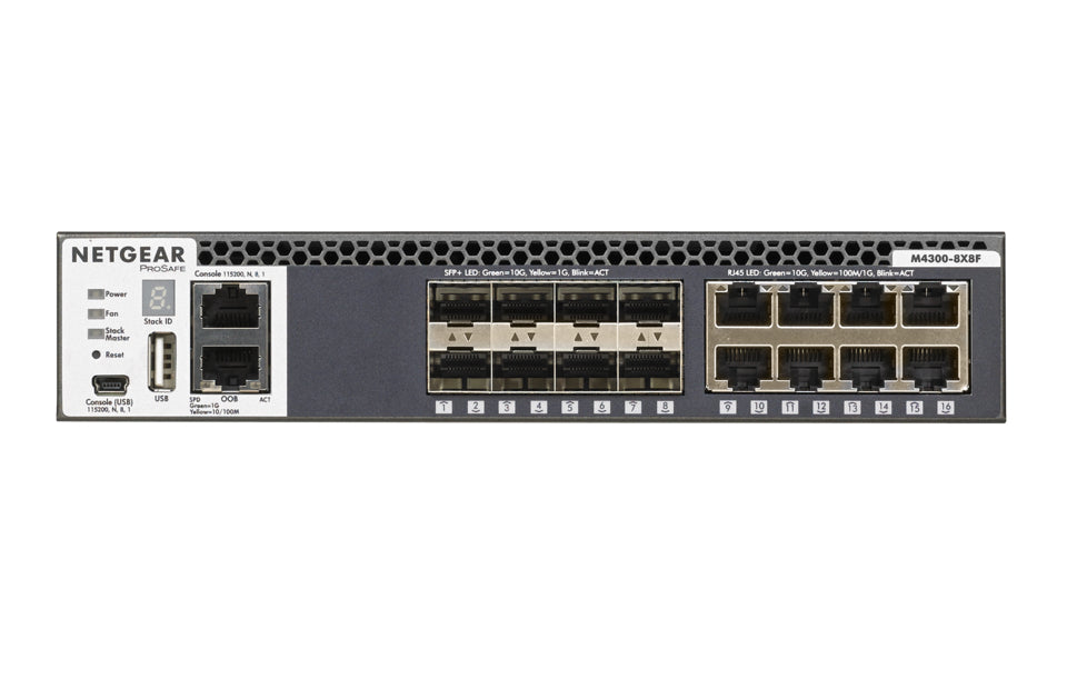 NETGEAR XSM4316S Géré L3 10G Ethernet (100/1000/10000) 1U Noir - vue 4