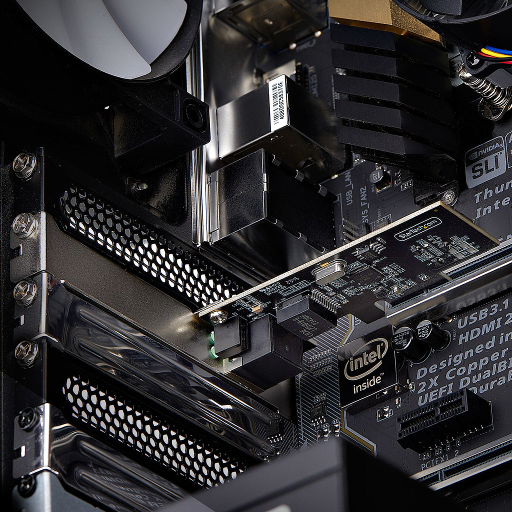 StarTech.com Carte Réseau PCIe à 1 Port 2,5 Gbps NBASE-T, Intel&reg; I225-V, Carte Réseau pour Ordinateur à Port Unique, Carte Réseau Ethernet MultiGigabit, Carte LAN Serveur PCI Express - vue 7