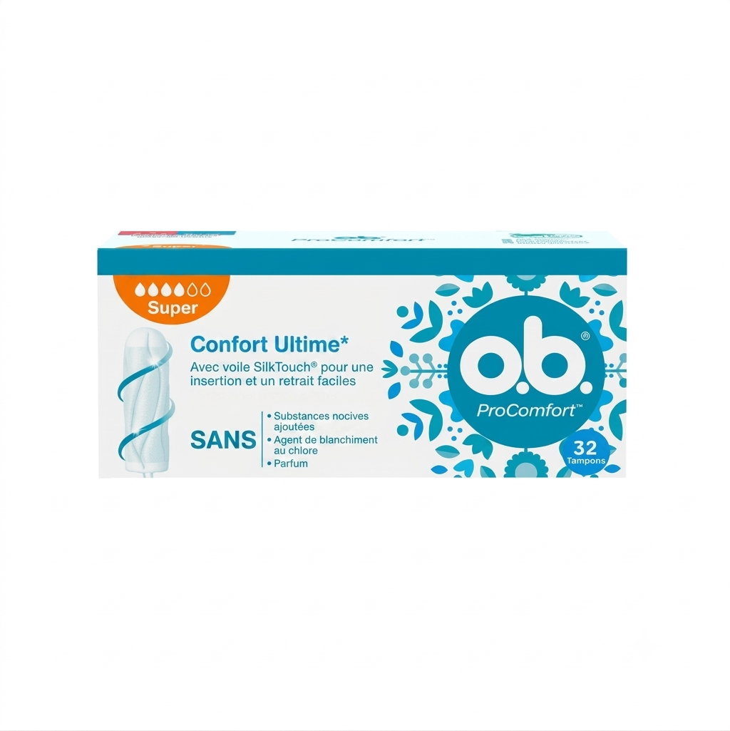 O.b. ProComfort Tampons Super 32 Unités