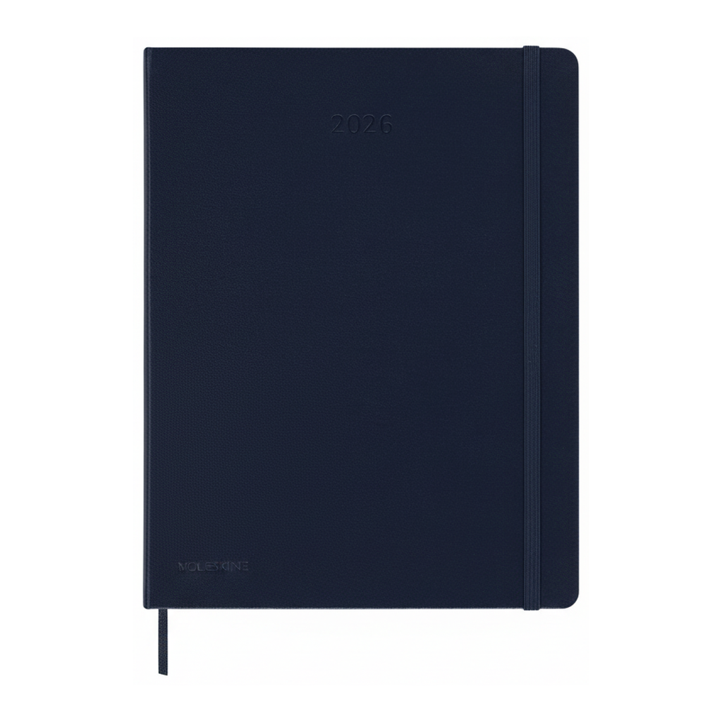 MOLESKINE Agenda semainier 12 mois XL rigide