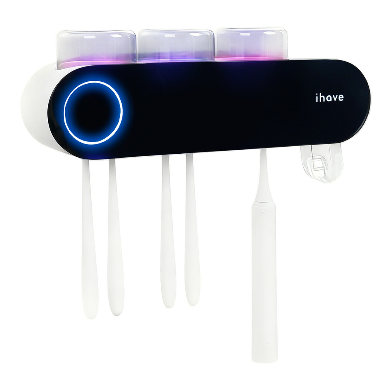 iHave Désinfecteur de brosses à dents F1103 avec porte-brosse à dents