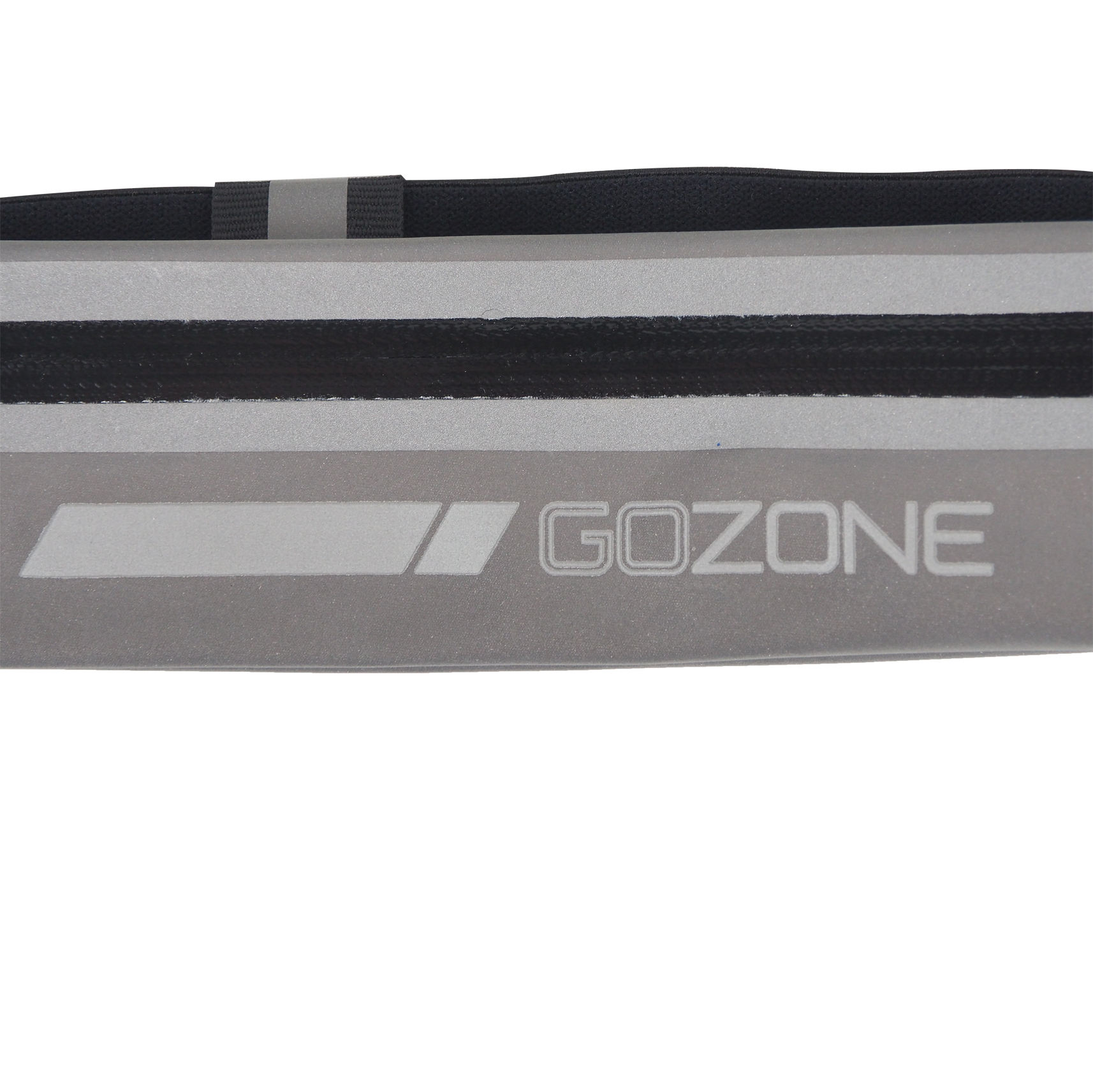 GoZone Sac banane fin entièrement réfléchissant avec poche zippée, Porte-téléphone de course, Ceinture porte-monnaie, Accessoires d'entraînement