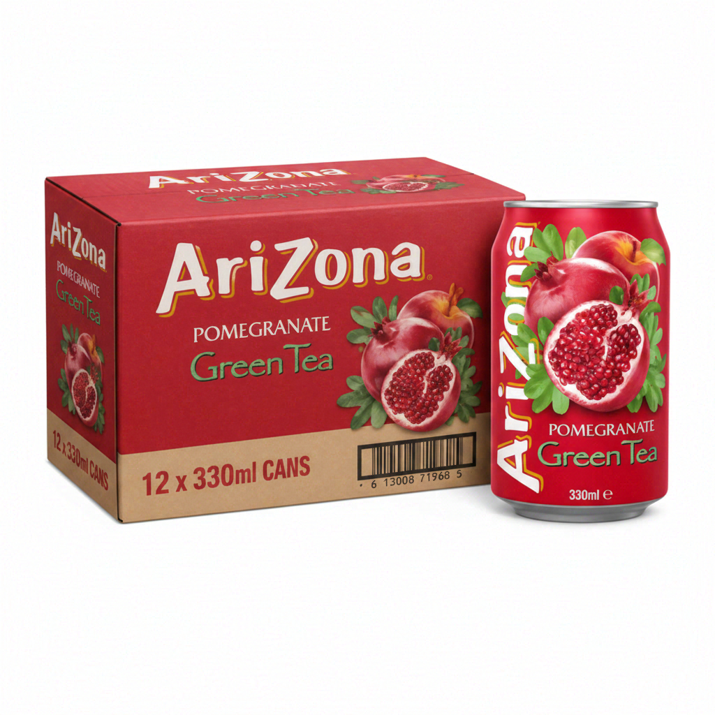 AriZona Thé vert à la grenade - 12 x 330 ml