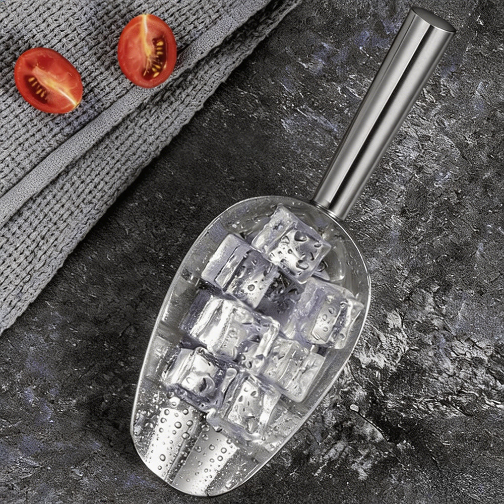 Huacan Pelle à glace en acier inoxydable Pelle alimentaire portable polyvalente