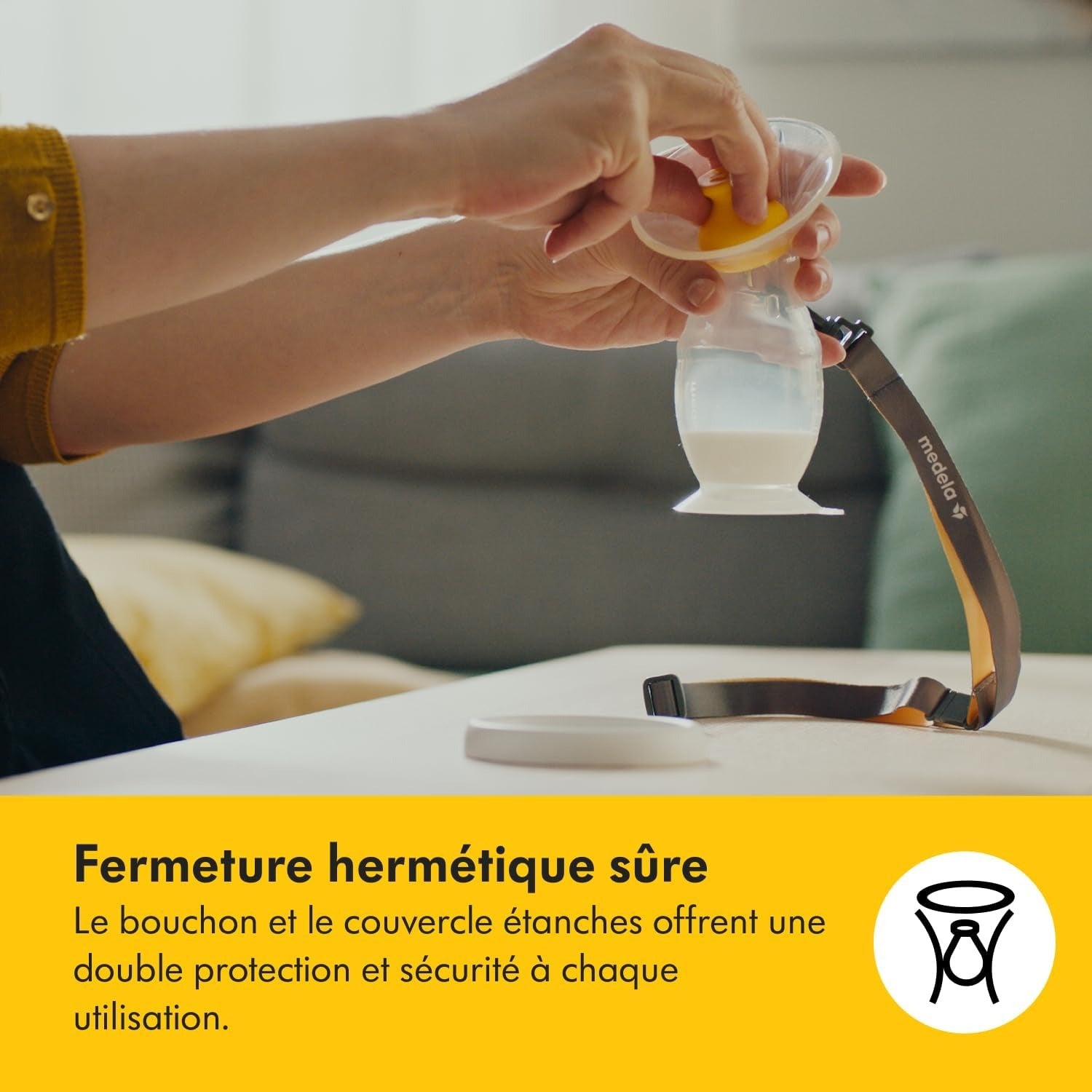 MEDELA - Collecteur de lait maternel en silicone