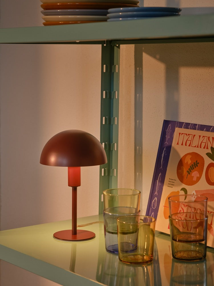 Lampe à poser ELLEN Mini métal bordeaux IP20 E14 - Nordlux, Intérieur