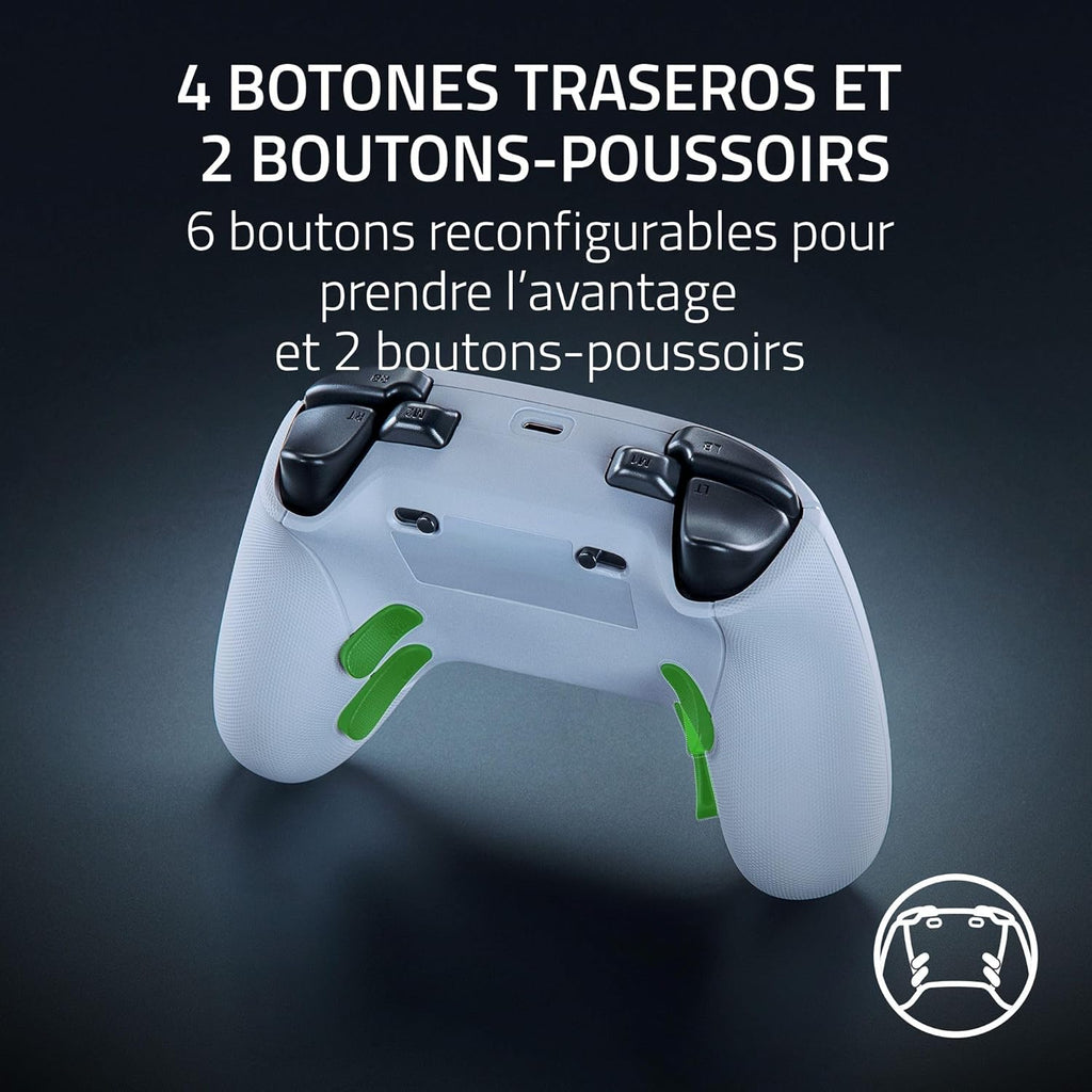 Razer Wolverine V3 Pro Manette eSport sans fil - Xbox & PC - Blanc