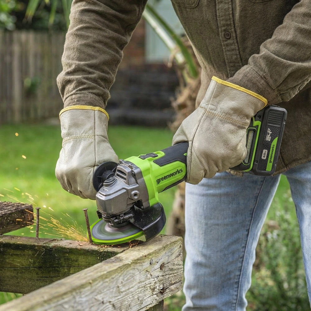 Greenworks 24 V BL 3S Meuleuse d'Angle 125 mm 700 W Outil Uniquement