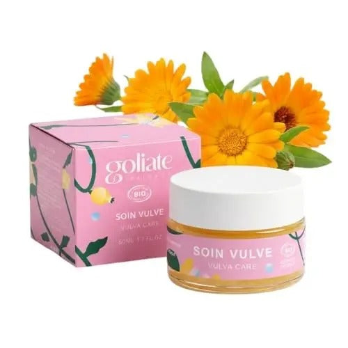 Goliate Baume de soin vulvaire bio Crème intime apaisante 50 ml