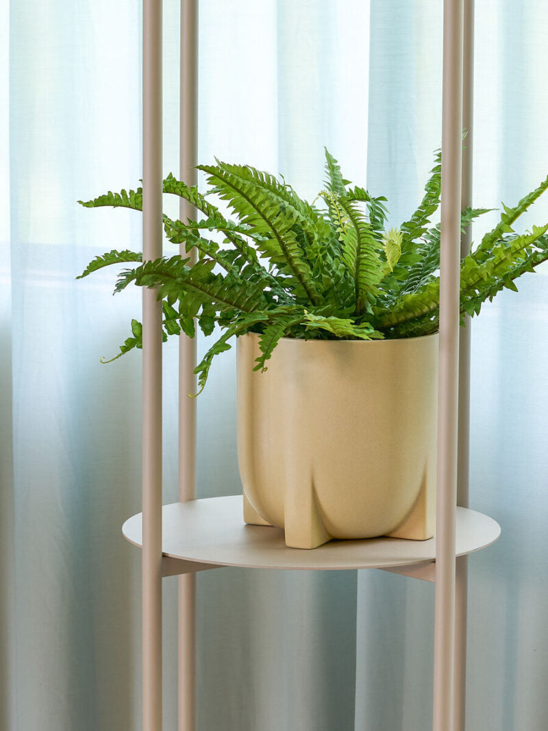Hübsch Up pots Jaune (lot de 2)