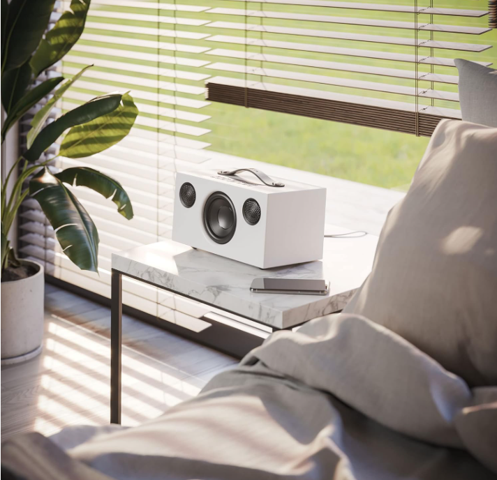 Audio Pro C5 MkII White Enceinte connectée sans fil Wifi AirPlay2 - Blanc