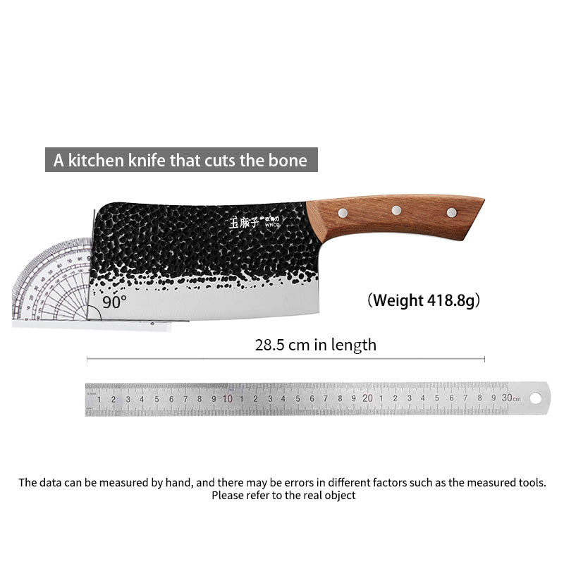 WANGMAZI Shenmu Series Xingyao Couteau hache pour os - 170 mm