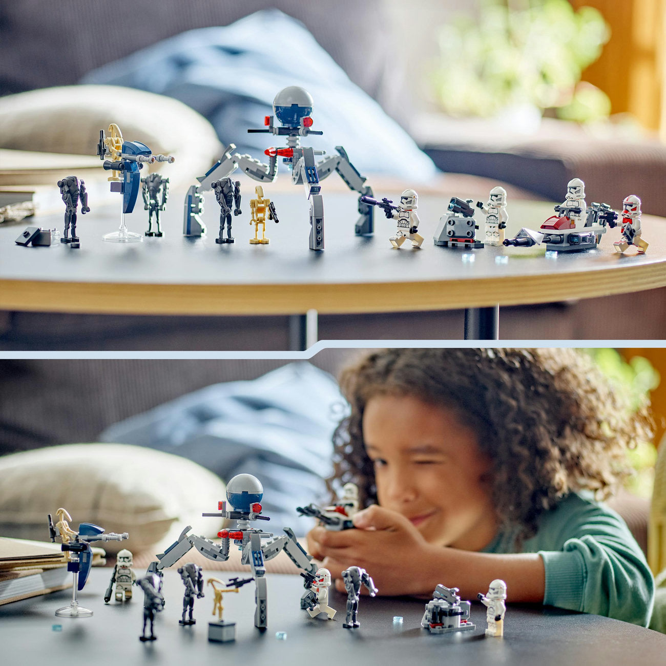 LEGO Star Wars 75372 Pack de combat des Clone Troopers et Droïdes de combat