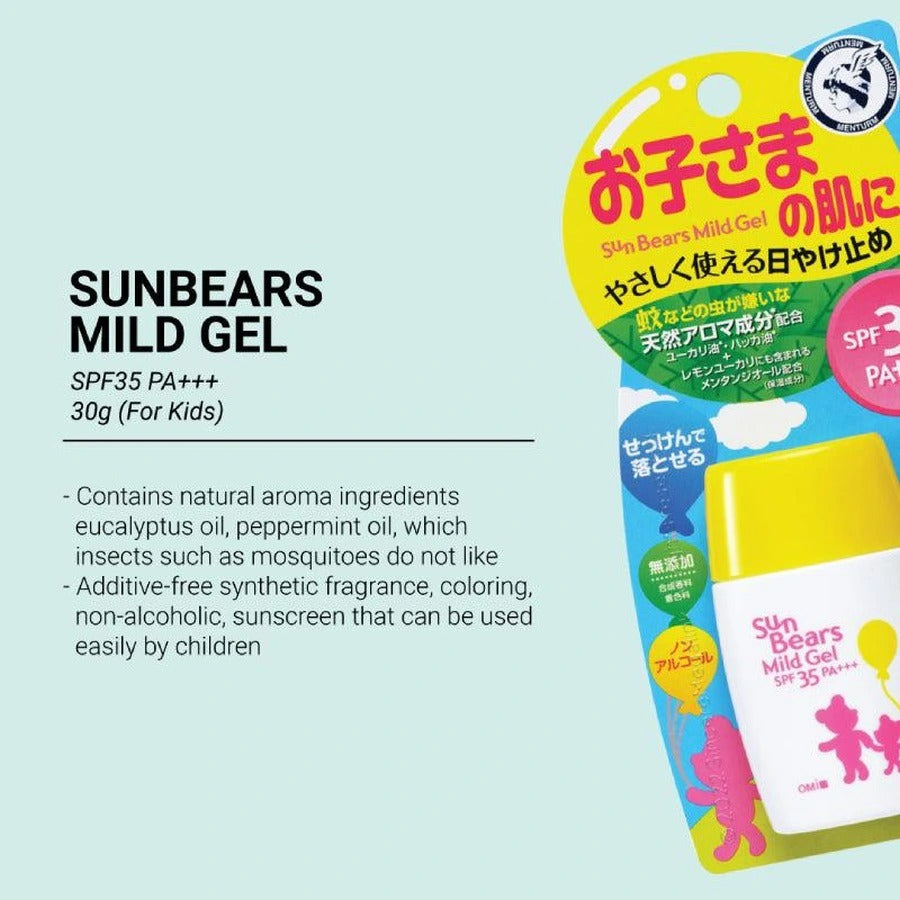 Omi Brothers Sunbears Crème solaire pour enfants - 30 g