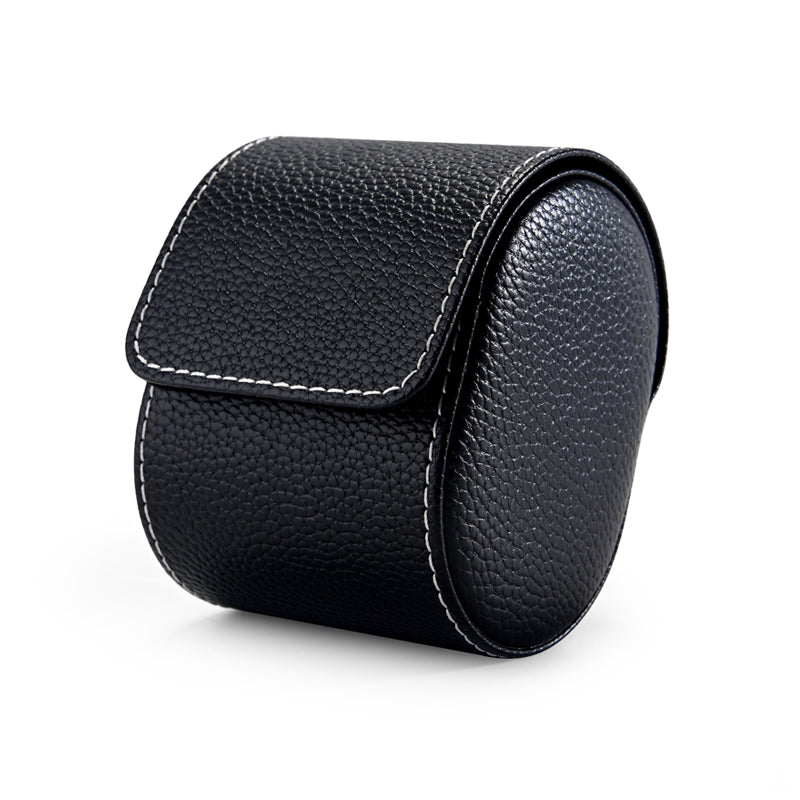 Oirlv Boîte de rangement en cuir de luxe pour montre, étui de voyage pour une montre, boîte cadeau pour montre pour Noël, anniversaire et anniversaire de mariage