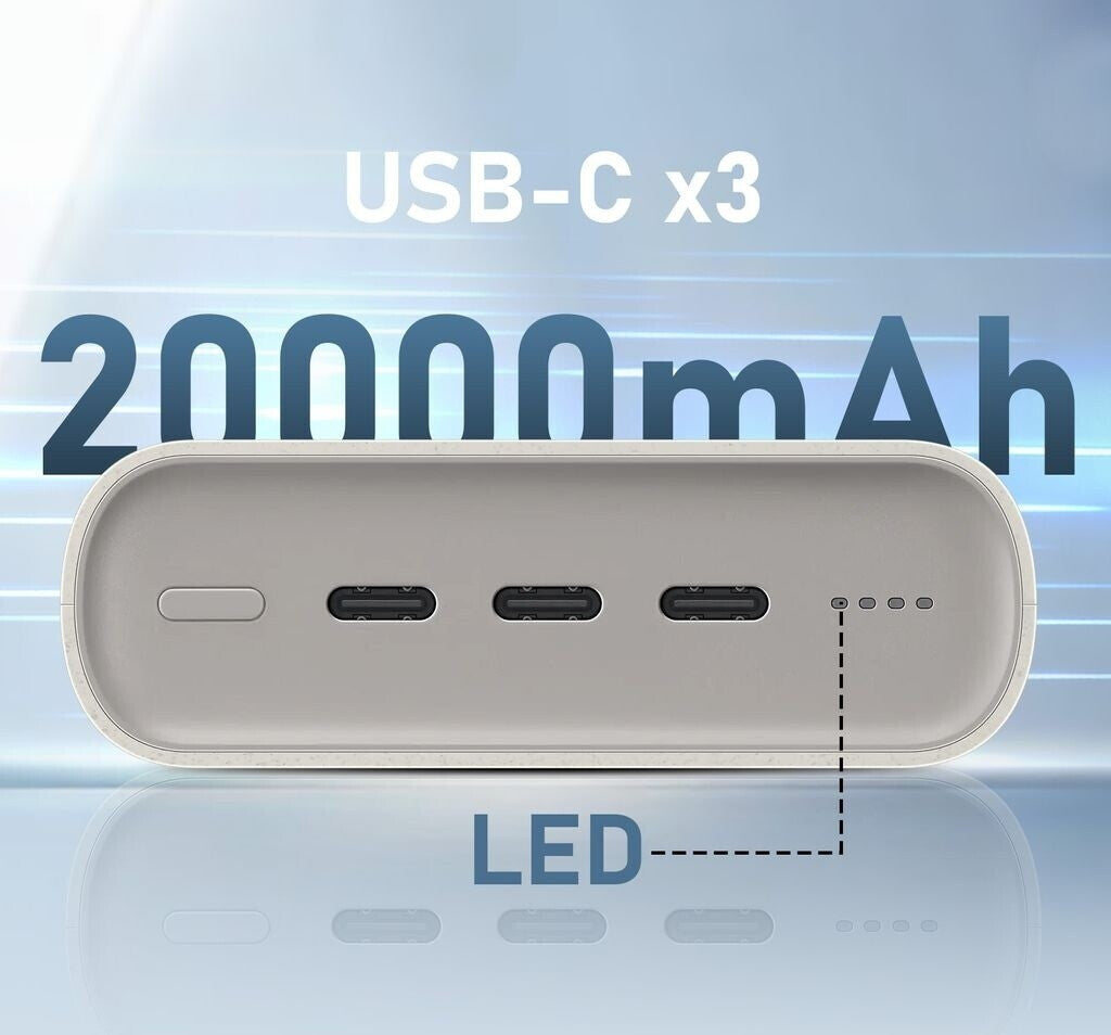 Samsung Batterie externe P4520 20 000 mAh (45 W), Beige