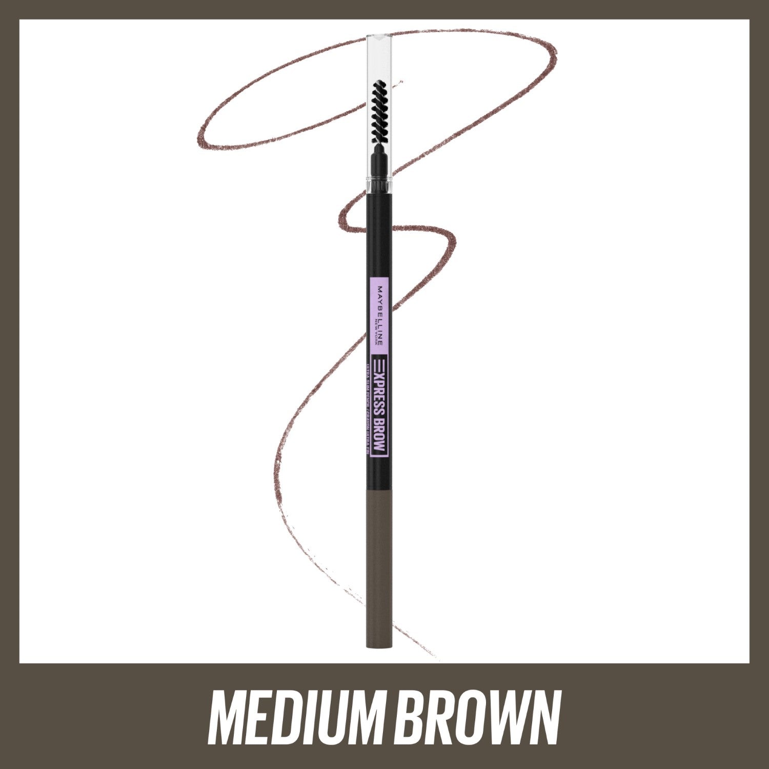 MAYBELLINE NEW YORK Crayon Sourcils Ultra Slim Express Brow 05 Medium Brown 1g