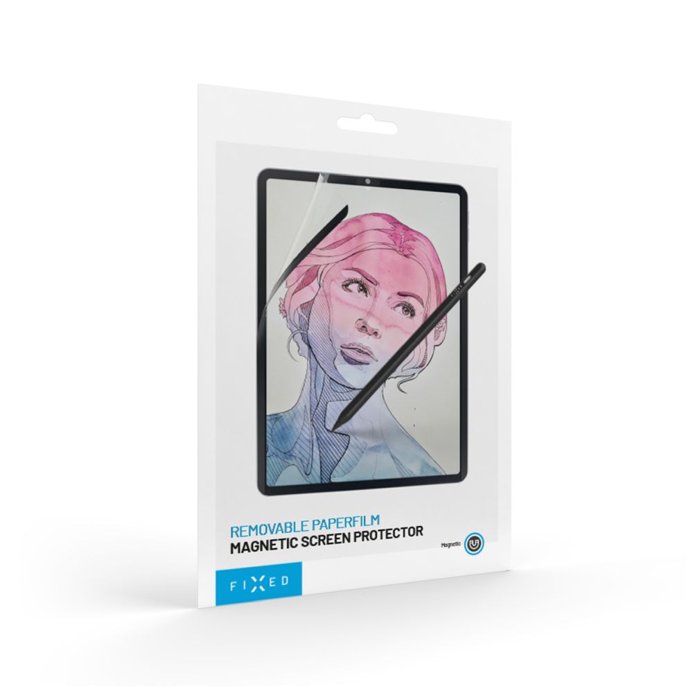 FIXED Film de protection d’écran magnétique effet papier pour Apple iPad 10,2 po (2019/2020/2021)