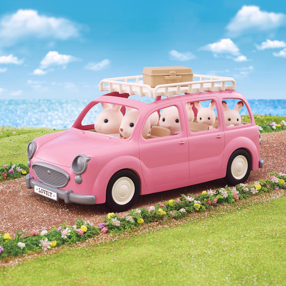 Sylvanian Families Pack de Jeu de Camping-Car de Pique-Nique en Famille