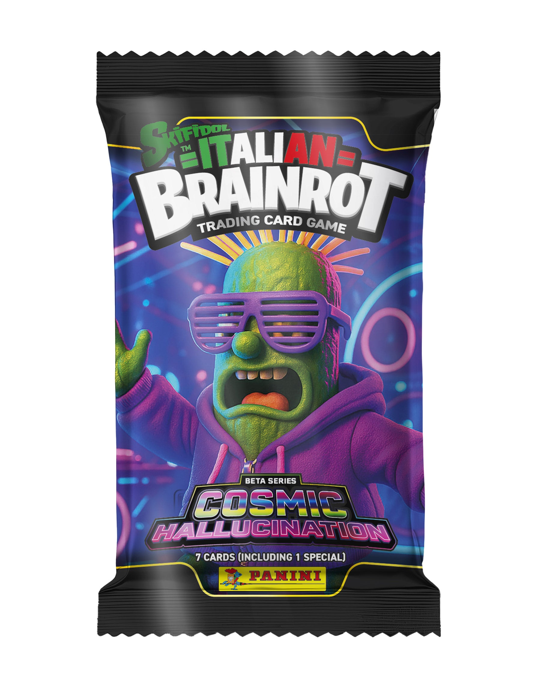 PANINI SKIFIDOL ITALIAN BRAINROT TRADING CARDS GAME 2 Blister 5 pochettes